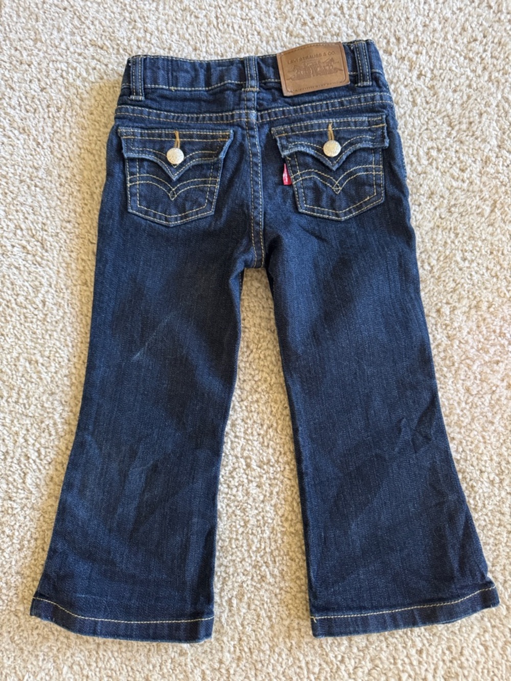 Girls Levi’s Bellbottom Jeans sz 2T